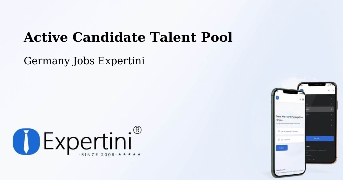 Active Candidate Talent Pool – Germany - Germany Jobs Expertini