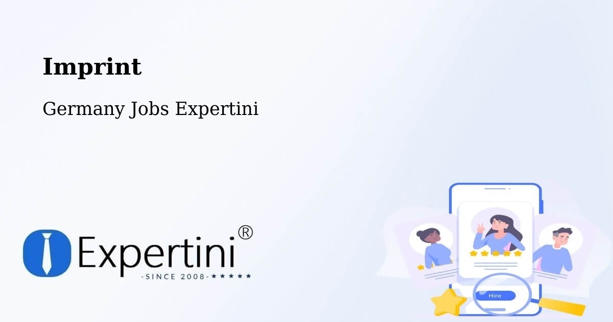 Imprint – Germany - Germany Jobs Expertini