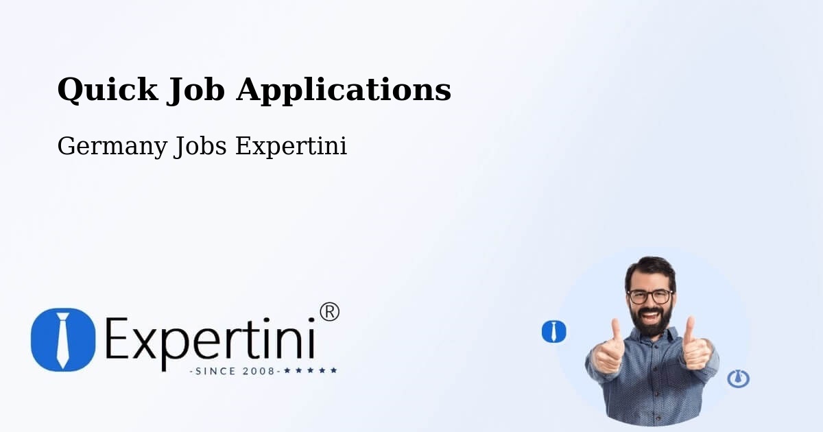 Quick Apply Feature – Germany - Germany Jobs Expertini