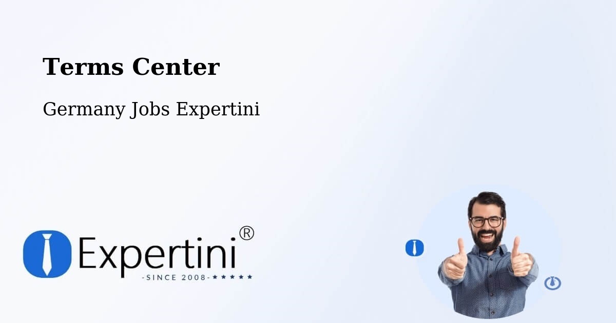 Terms of Service – Germany - Germany Jobs Expertini